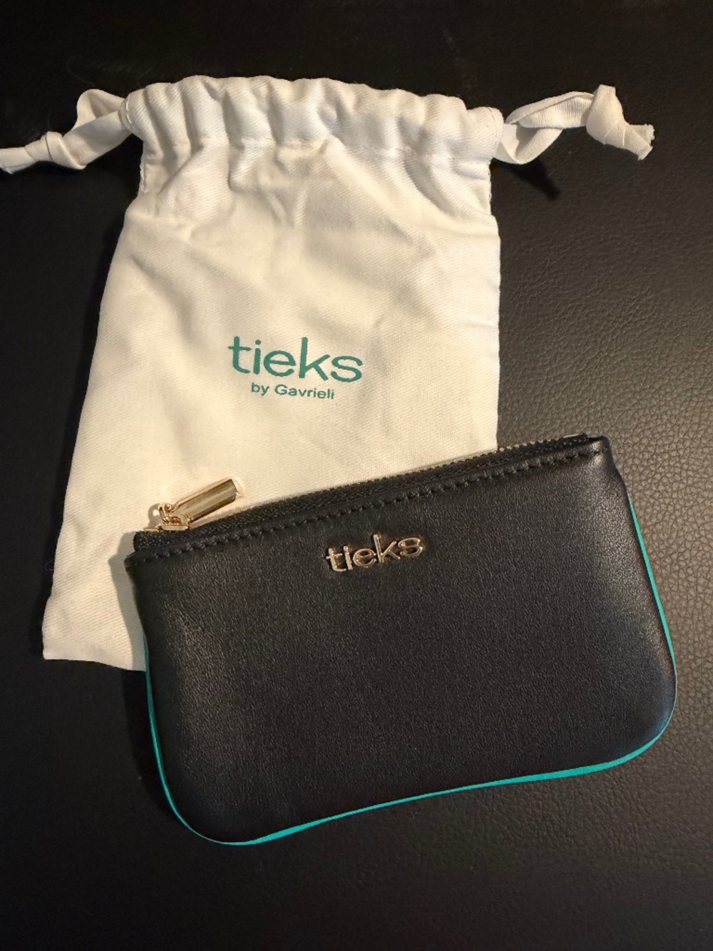 Tieks Leather Black Coin Purse Brand New Advent Calendar Item